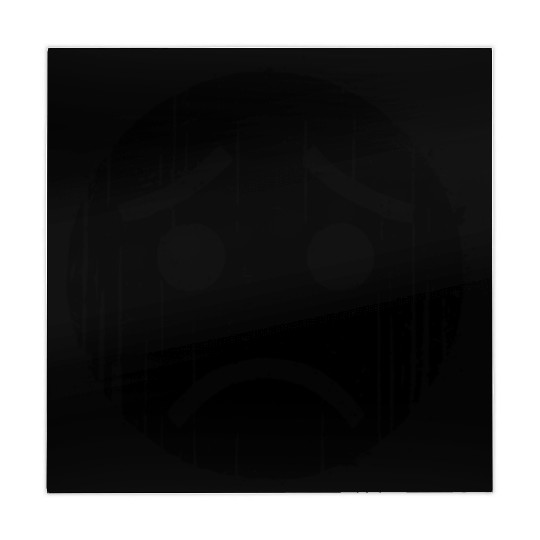 Sad Emoticon Mahjong Mats