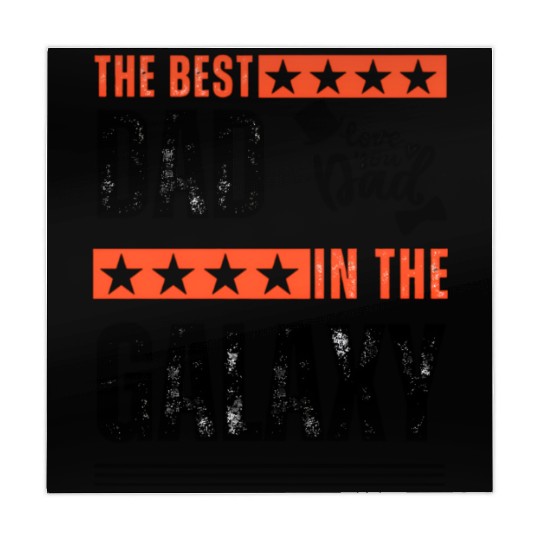 The Best Dad in the Galaxy Essential Amazing T-shi Mahjong Mats