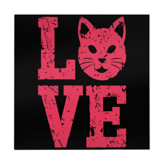 Love funny cat face Mahjong Mats