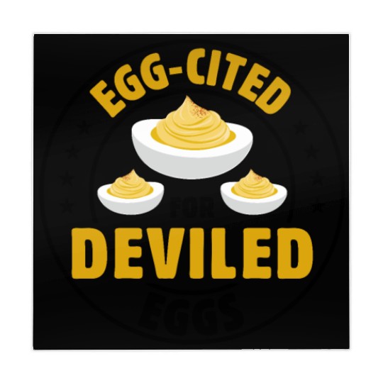 Funny Deviled Eggs Designs For Deviled Egg Lover Mahjong Mats