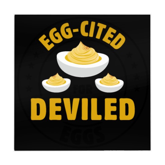 Funny Deviled Eggs Designs For Deviled Egg Lover Mahjong Mats