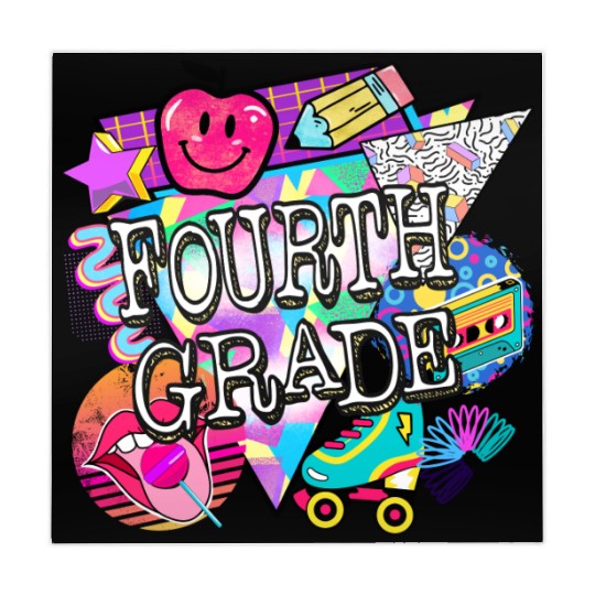 4th Grade 90s Back to School Grade School 90s Mahjong Mats