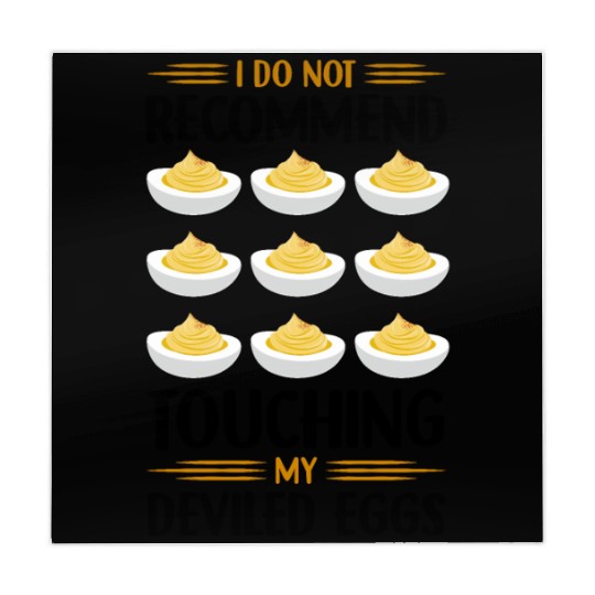 Funny Deviled Eggs Designs For Deviled Egg Lover Mahjong Mats