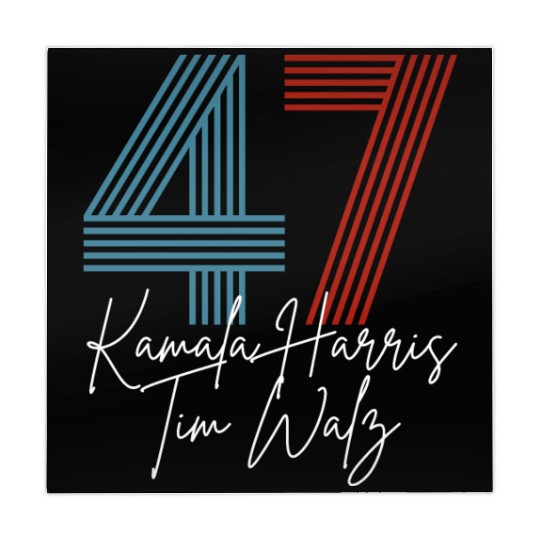 Kamala Harris 47th President USA America 2024 Mahjong Mats