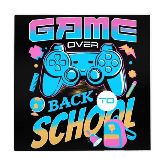 Game Over Back To School Happy First Day Of School Mahjong Mats