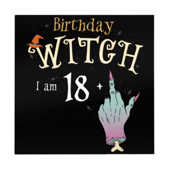 Yes It's My Birthday - 19th Birthday Witch Funny Mahjong Mats