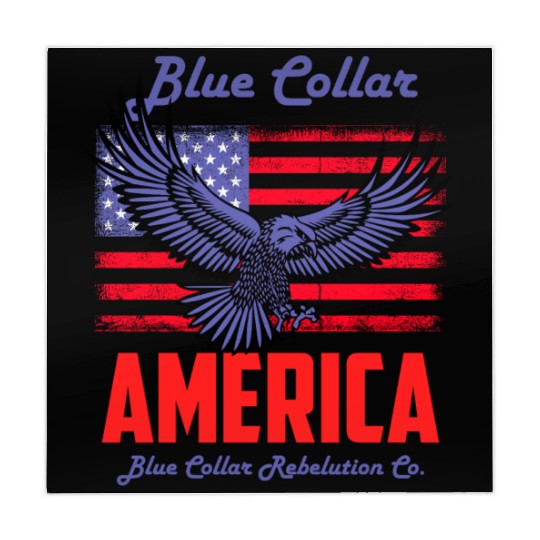 Blue Collar America Blue Collar Rebelution Co. Mahjong Mats