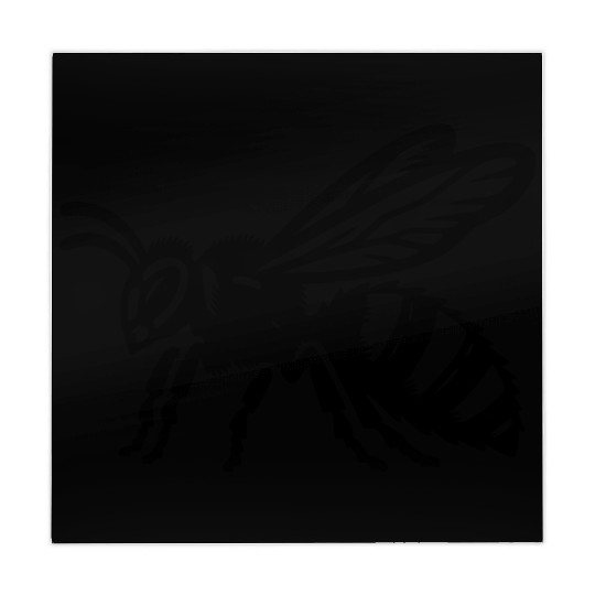 Two Color Wasp Insect Vector Art path3 Mahjong Mats