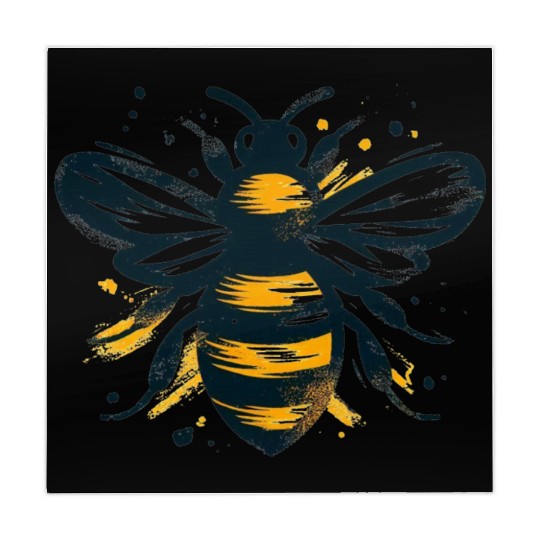 Honey Bee Insect Art 1 Mahjong Mats