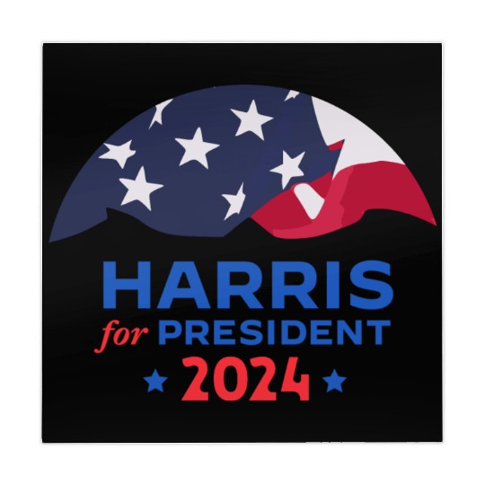 Kamala Harris For President 2024 American Flag Mahjong Mats