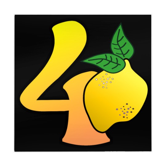 40th Birthday Lemon Mahjong Mats