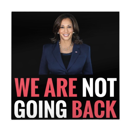 WE ARE NOT GOING BACK Kamala-Harris Mahjong Mats
