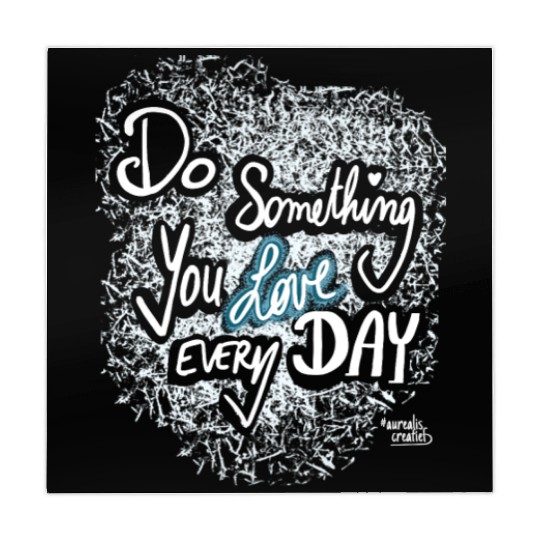 Do Something You LOVE Every Day Mahjong Mats