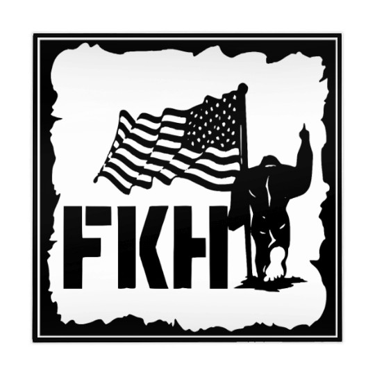 Bigfoot FKH Flag LIKE US ON FACEBOOK # Mahjong Mats
