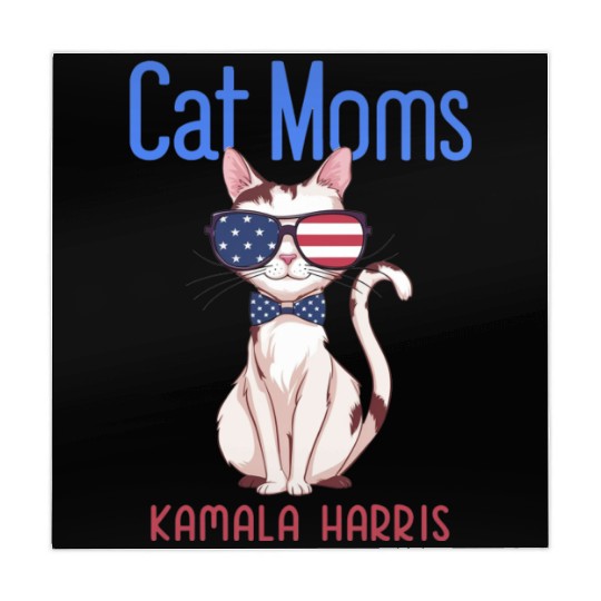 Cat Mom for Kamala Harris | 2024 Mahjong Mats