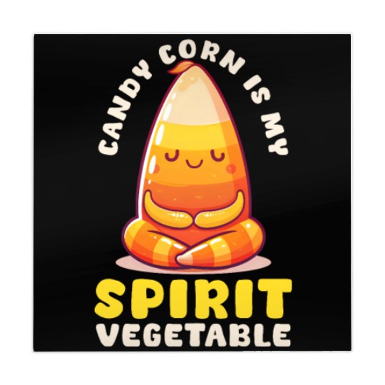 Candy Corn Candy Corn Is My Spirit Vegetable Mahjong Mats