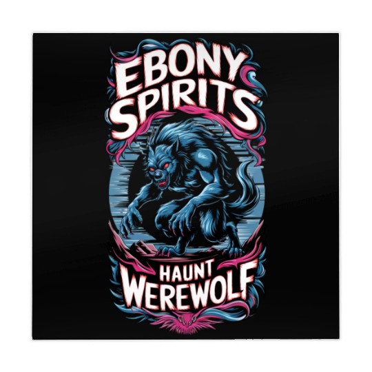 Ebony Spirits Haunt Werewolf Mahjong Mats