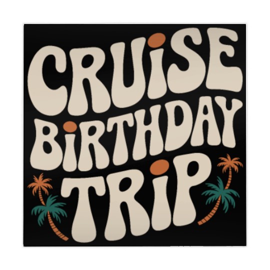 Cruise Birthday Trip Tropical Adventure Mahjong Mats