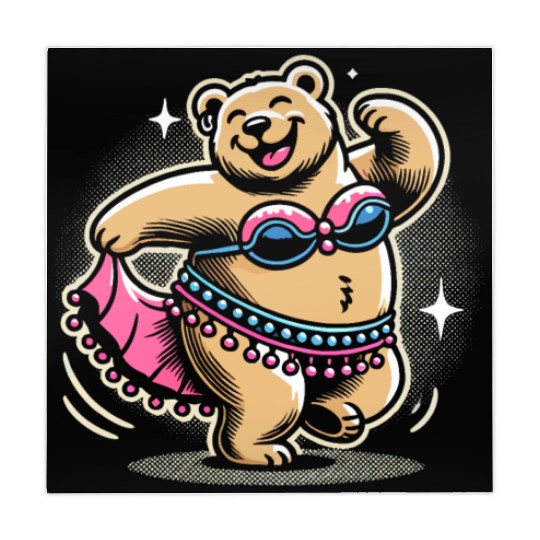 Tribal Fusion Rhythmic Dance Art For Belly Dance Mahjong Mats