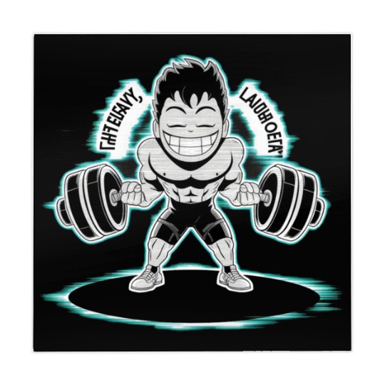 Lift heavy, laugh often funny and gym boy design Mahjong Mats