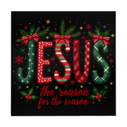 Jesus Is The Reason For The Season Christmas Art Mahjong Mats