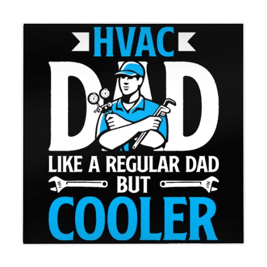 HVAC Dad But Cooler HVAC Technician Fathers Day Mahjong Mats