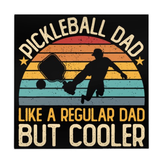 Pickleball Dad | Pickleball Player Funny Father's Mahjong Mats