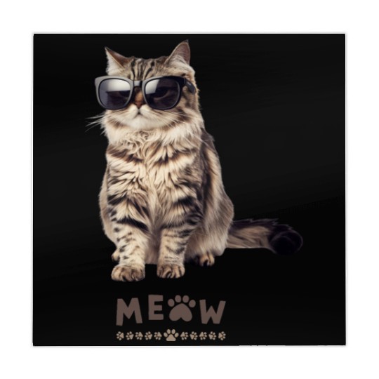 Cool Cat Meow Mahjong Mats