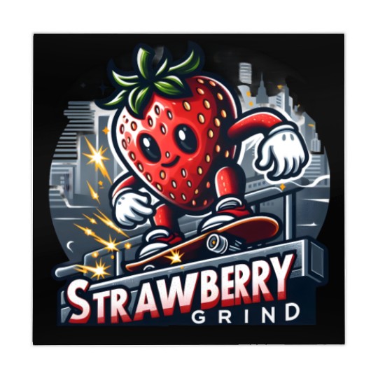 Strawberry Grind – Skater Berry Mahjong Mats