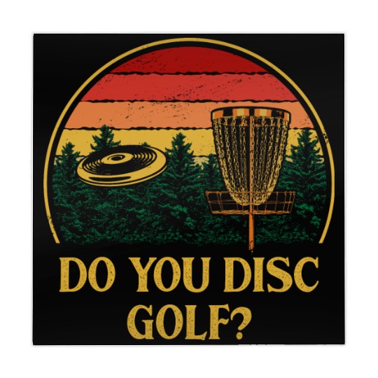 Do You Disc Golf Sports Friends Games Buddy Golfer Mahjong Mats
