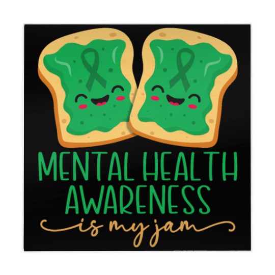 Mental Health Awareness Is My Jam Mahjong Mats