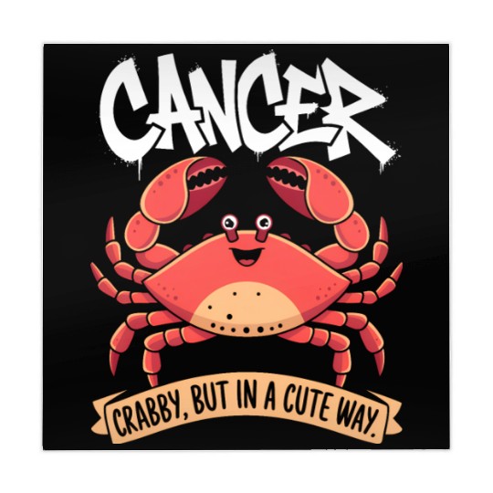 Crabby, But in a Cute Way Cancer Zodiac Sign Mahjong Mats