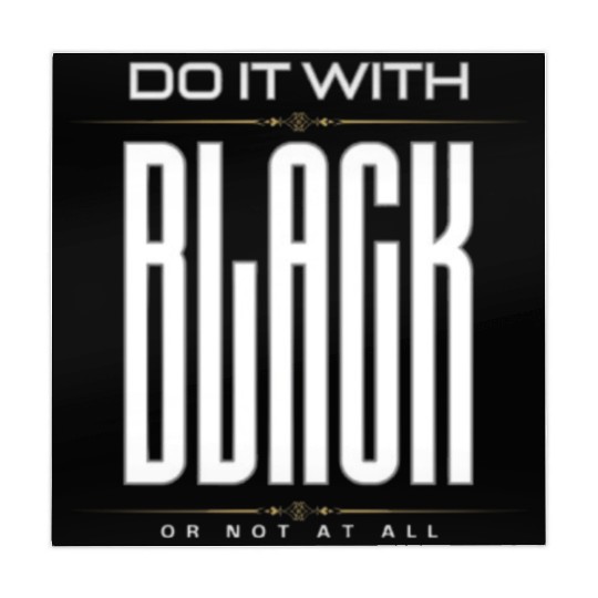 BLACK Letter Print And Gradient Color Crew Neck Mahjong Mats