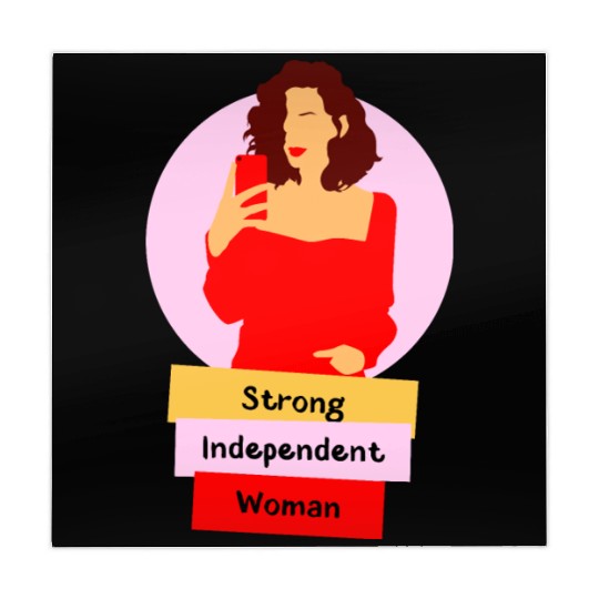 this is what a strong, Independent women looks lik Mahjong Mats