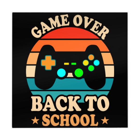 Game over Back to School Mahjong Mats