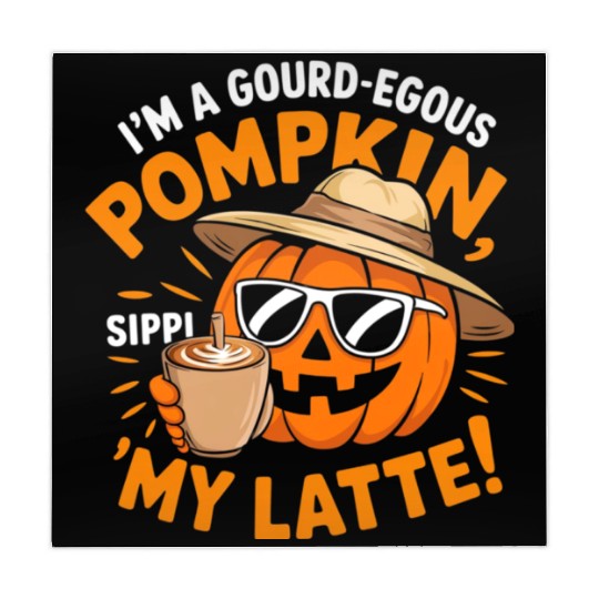 Pumpkin Spice Latte, Retro It's Fall Y'all Mahjong Mats