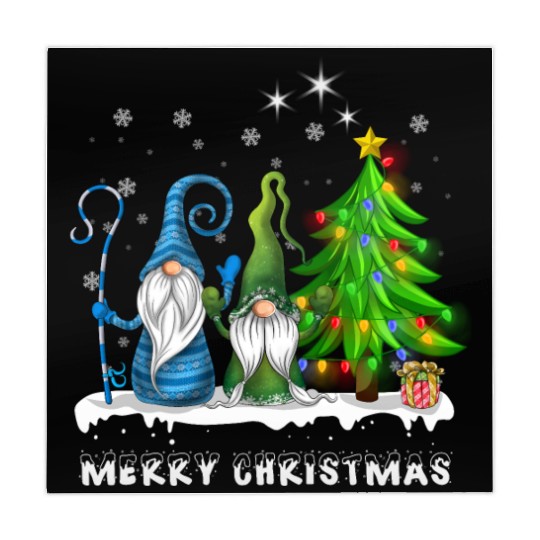 Merry Christmas Gnomes Xmas Family Men Women Mahjong Mats