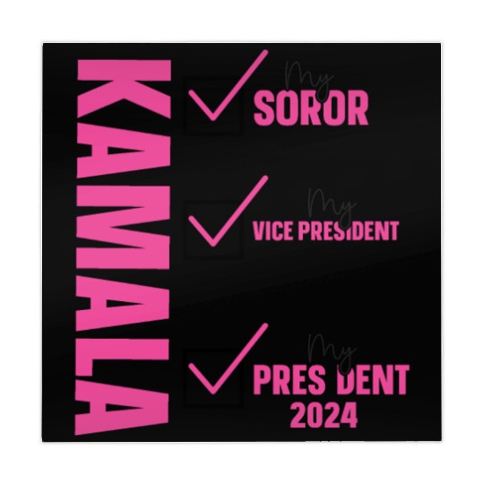 Kamala Harris 2024 for President Vote Tim Walz Mahjong Mats