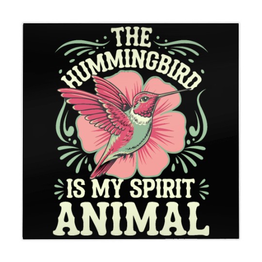 The Hummingbird Is My Spirit Animal Mahjong Mats