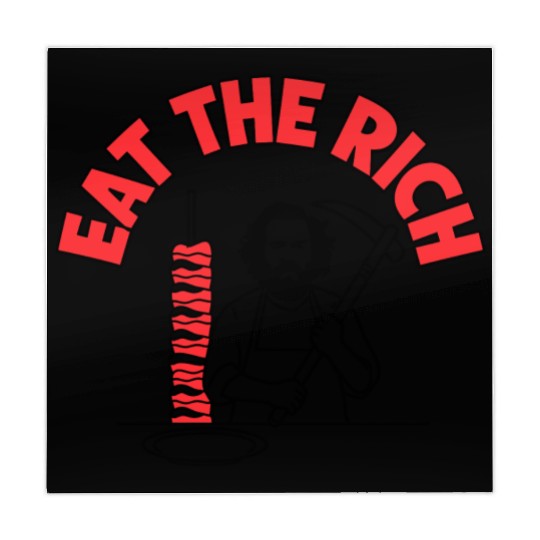 Eat The Rich Döner Kebab Parody Design Mahjong Mats