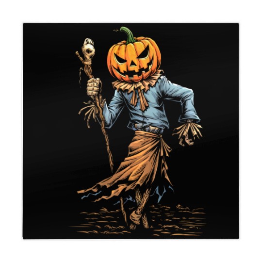 Spooky Halloween Scarecrow Mahjong Mats