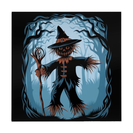 Spooky Halloween Scarecrow Mahjong Mats
