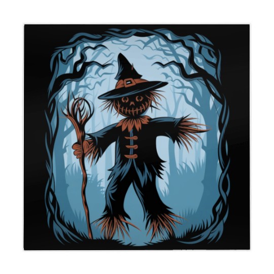 Spooky Halloween Scarecrow Mahjong Mats