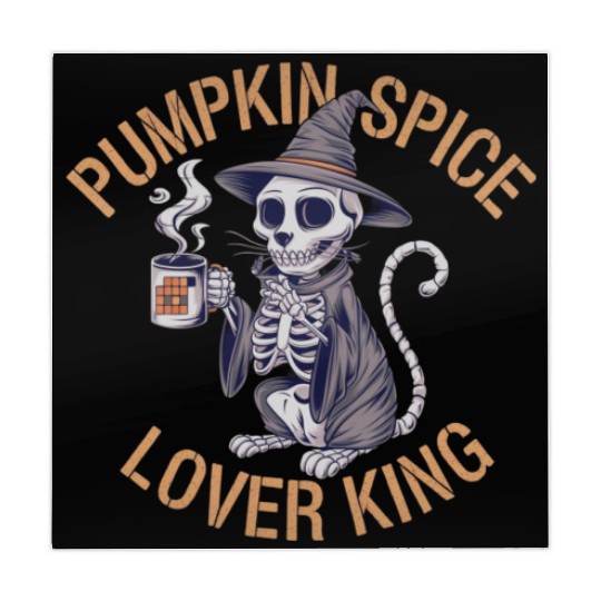Pumpkin Spice Lover King For Pumpkin Spice Fans Mahjong Mats
