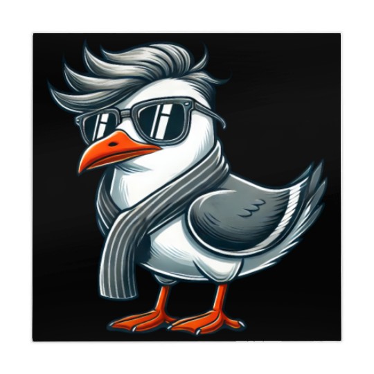Cool seagull sunglasses summer North Sea Baltic Mahjong Mats