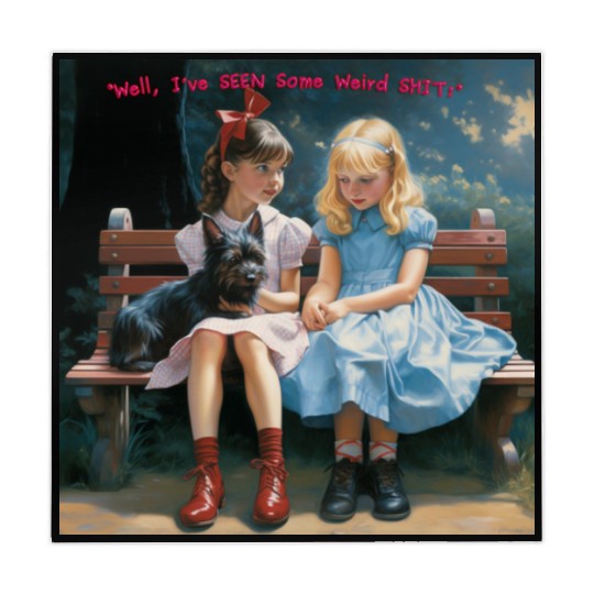 Dorothy and Alice hilarious Mahjong Mats