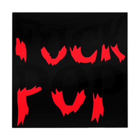 Fuck pop charts music heavy metal hard rock love Mahjong Mats