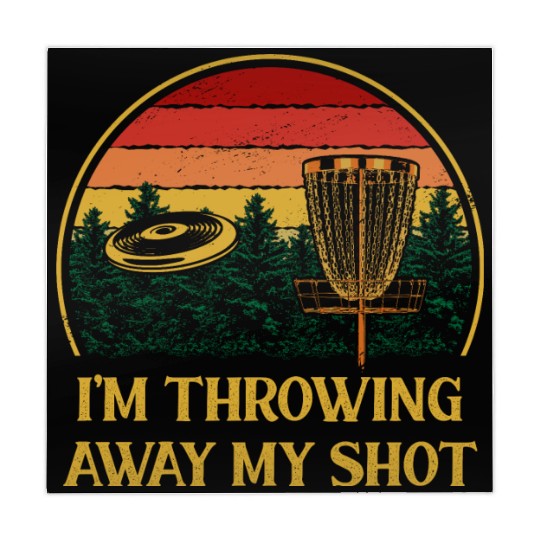Im Throwing Away My Shot Disc Golf Contest Golfer Mahjong Mats
