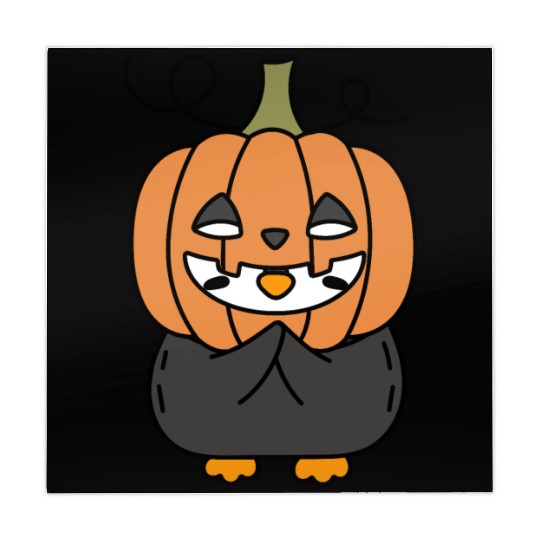 Halloween Penguin, funny penguin Mahjong Mats