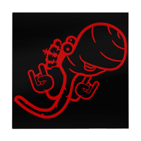 Cute Cool Worm Crown King Party Animal Fun Monster Mahjong Mats